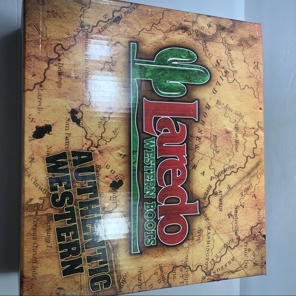 Laredo Men’s Braided Moc Toe 7” Leather Boots - Picture 10 of 10